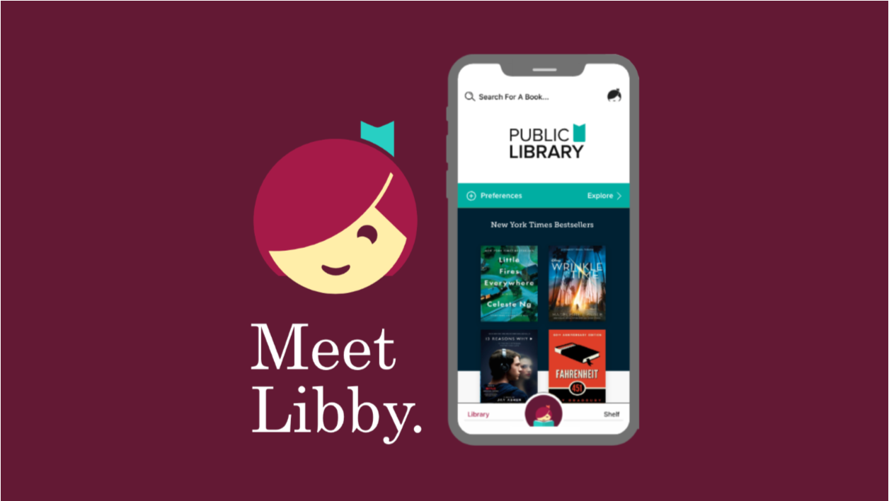 "Meet Libby" Graphic for Public Libraries