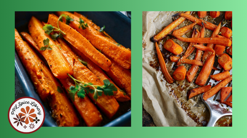 Fennel roasted carrots