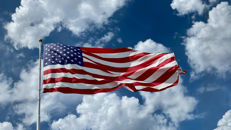 American Flag Veterans Memorial Labor